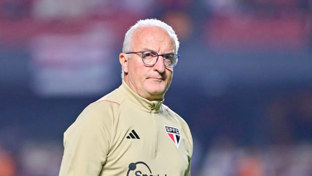 Sao Paulo manager Dorival Junior pictured during a game against Tigre in June 2023